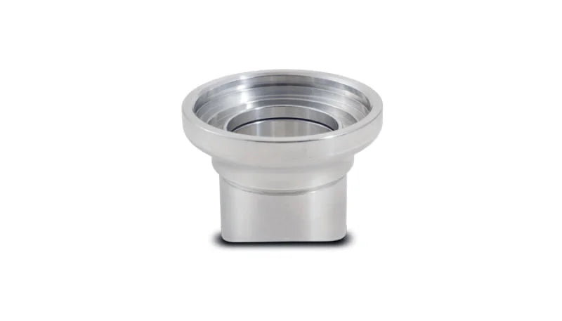Vibrant Weld Flange Kit for HKS SSQ style Blow Off Valves AL Weld Fitting / AL Thread On Flange - Side View