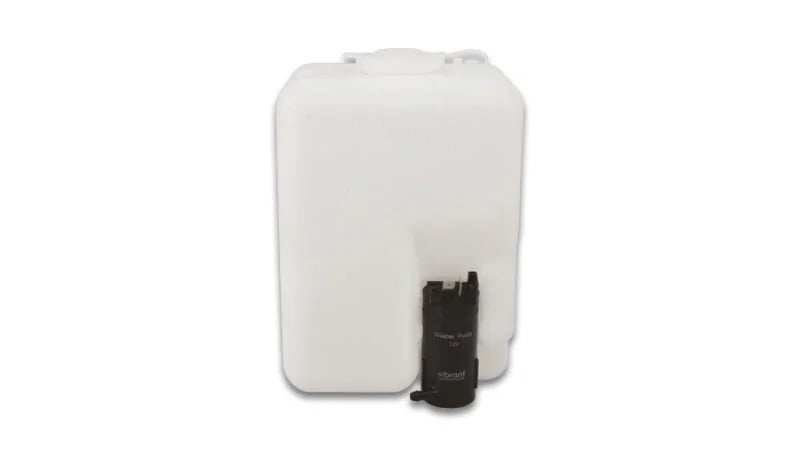 Vibrant Windshield Washer Bottle Repl Kit 1.2L bottle incl bottle ele pump mounting bracket hose - Main Product View