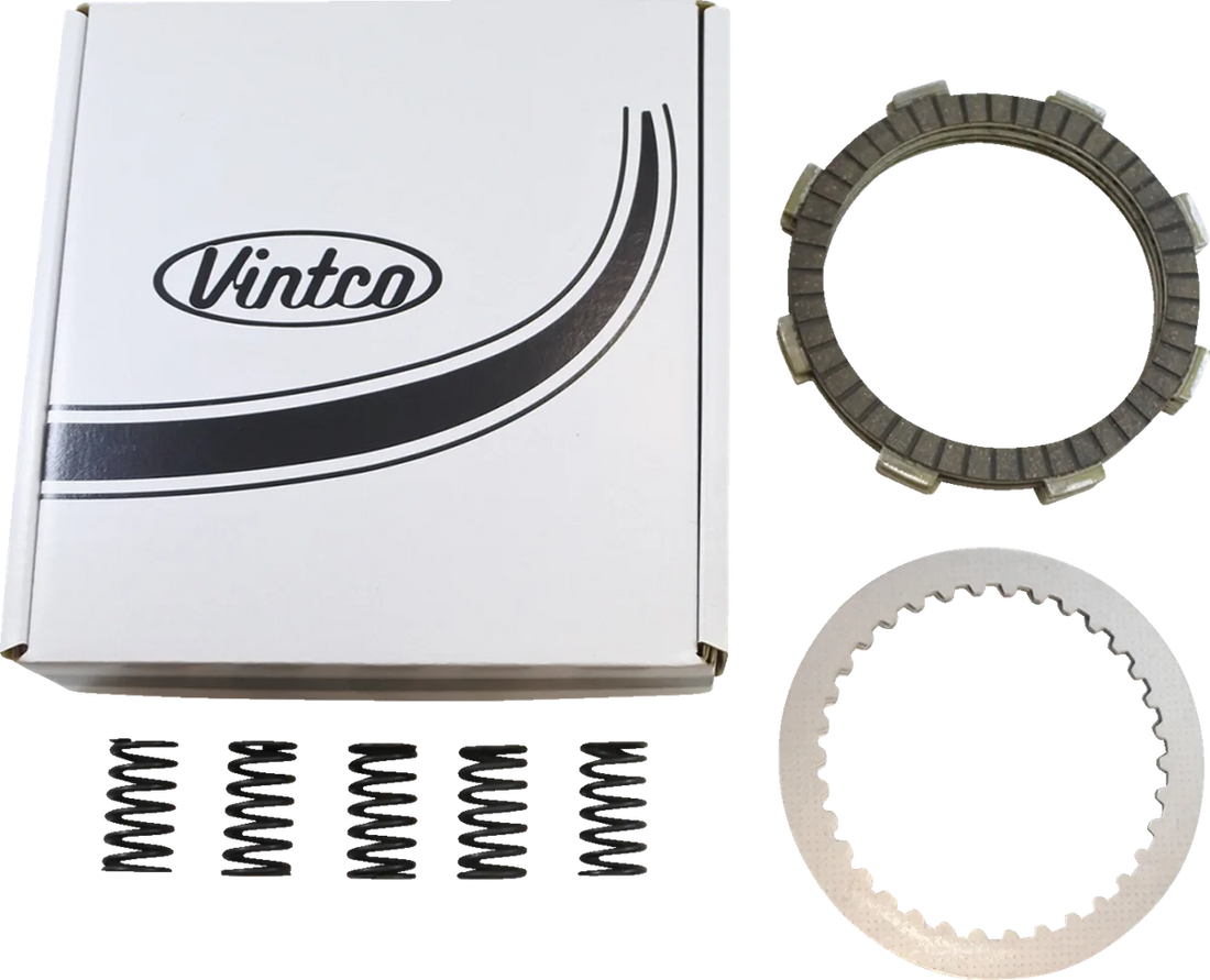 VintCo Clutch Plate Kit - CR125R - Back View