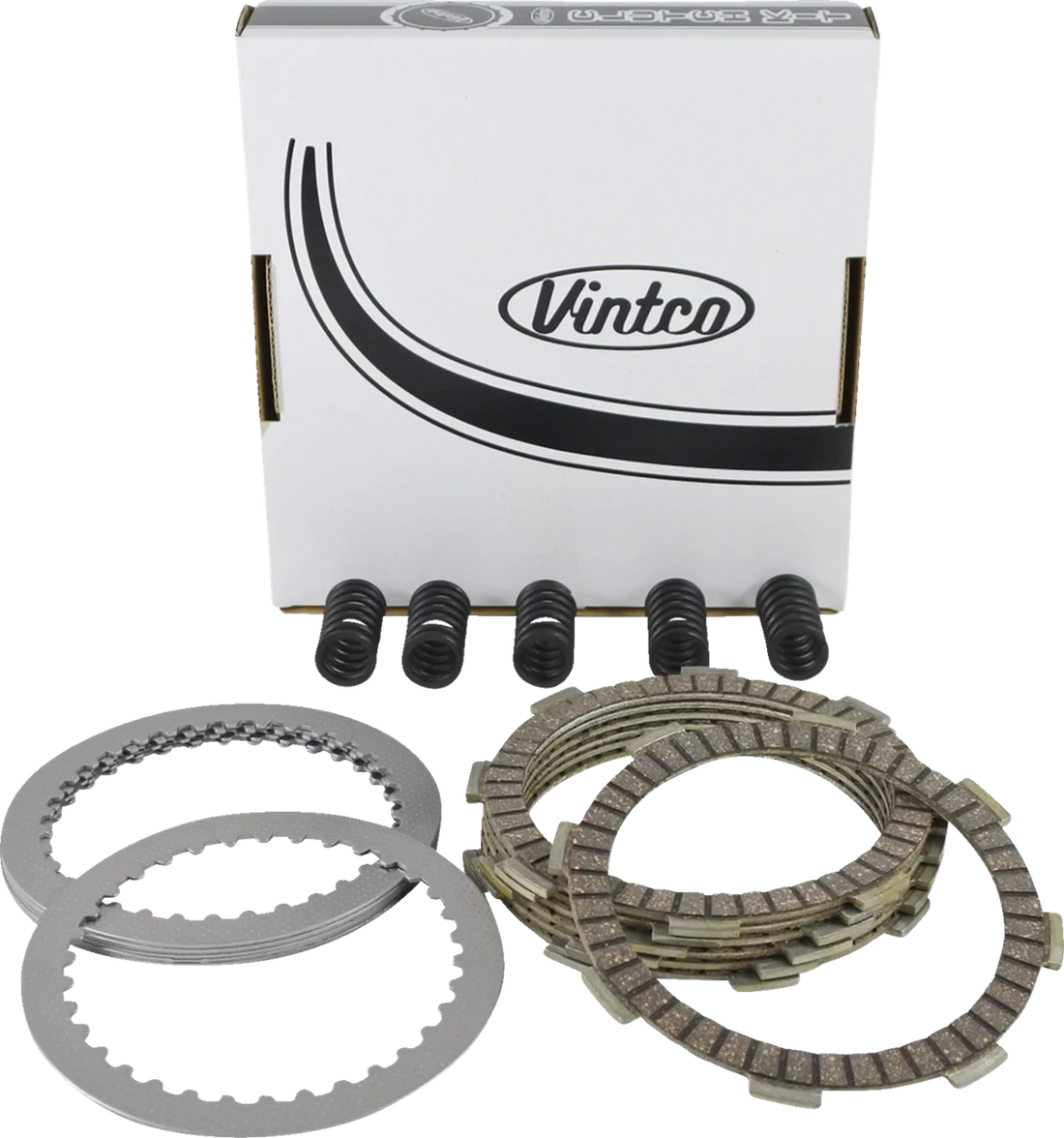 VintCo Clutch Plate Kit - CR125R - Side View