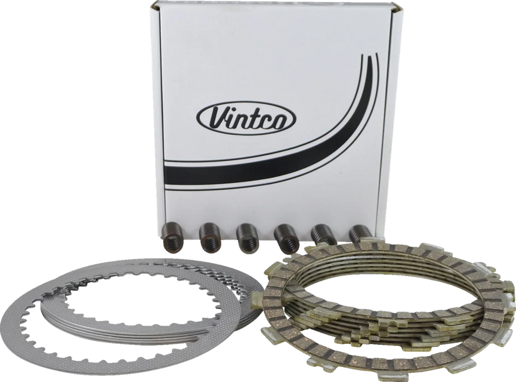 VintCo Clutch Plate Kit - DR 250/350 - Side View