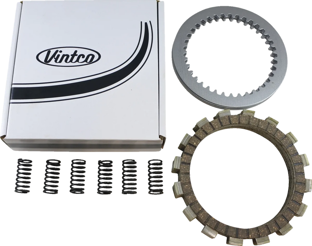 VintCo Clutch Plate Kit - IT/YZ 250/490 - Side View
