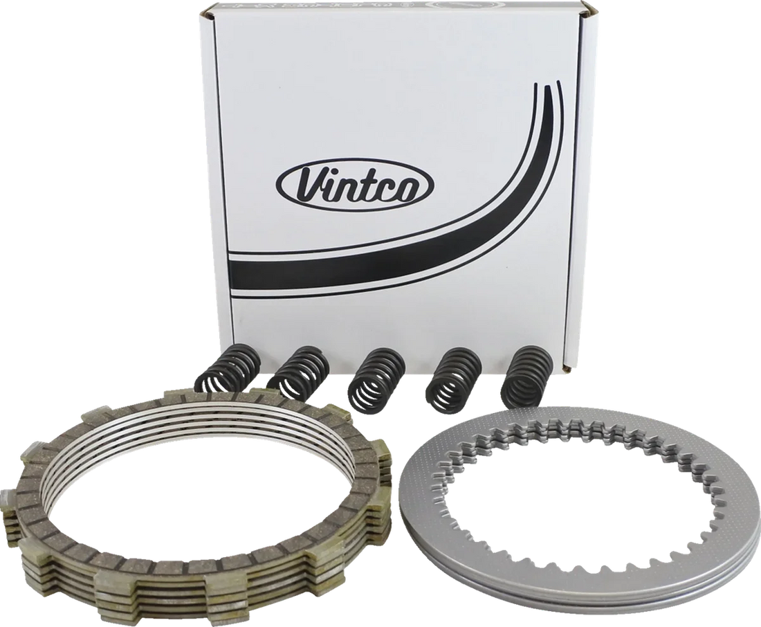 VintCo Clutch Plate Kit - Kawasaki - Back View