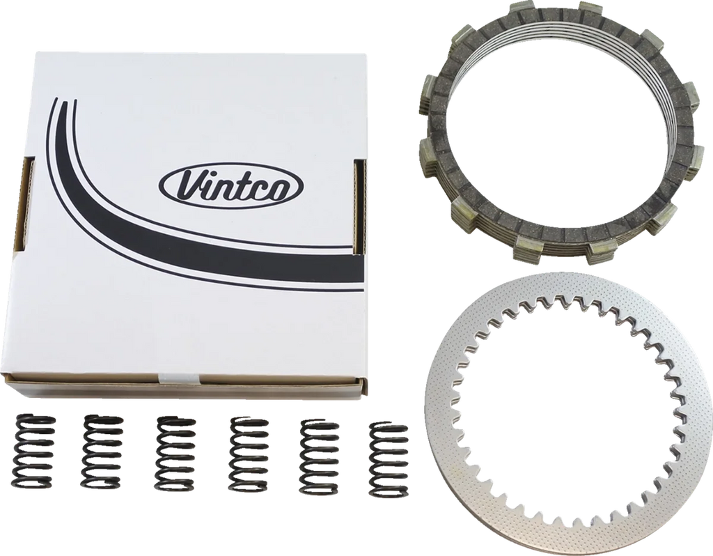 VintCo Clutch Plate Kit - Kawasaki - Back View