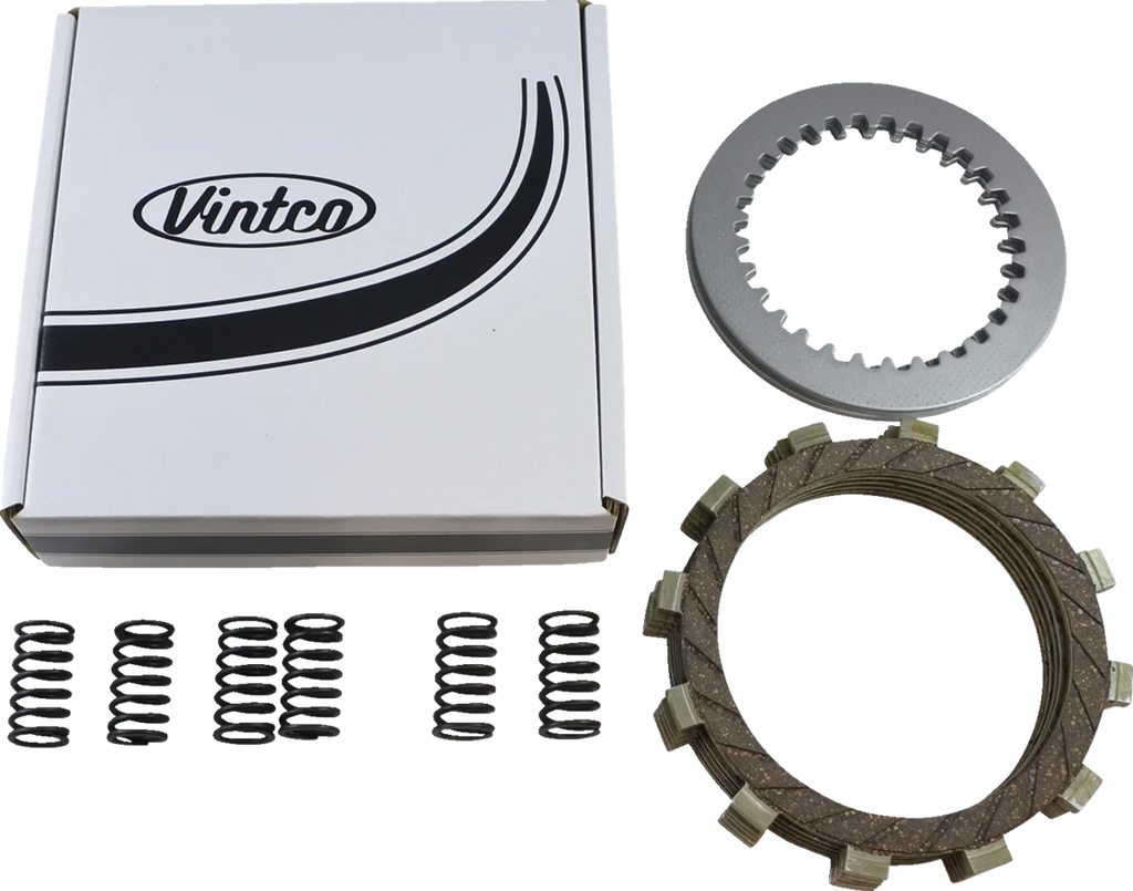 VintCo Clutch Plate Kit - Kawasaki - Back View