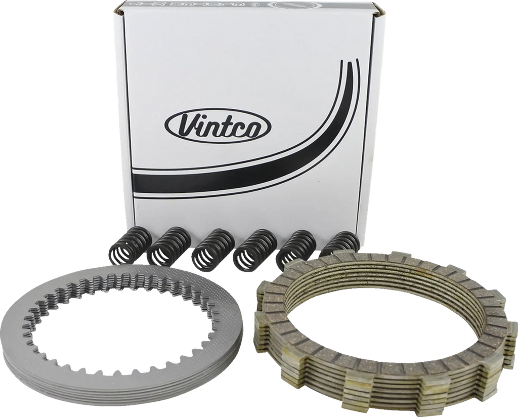 VintCo Clutch Plate Kit - Kawasaki - Back View