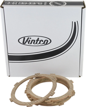 Load image into Gallery viewer, VintCo Clutch Plate Kit - Maico - Back View