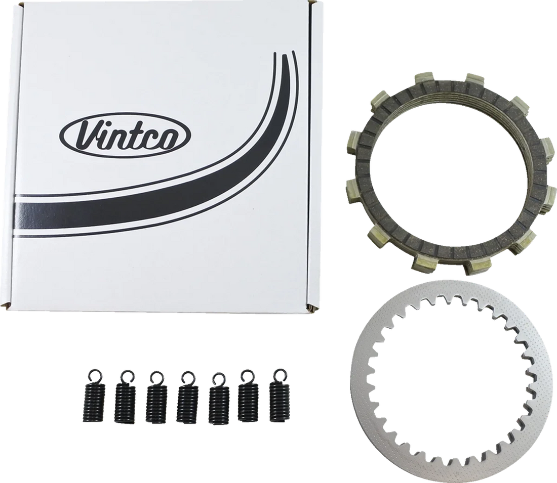VintCo Clutch Plate Kit - RM 100/125 - Side View