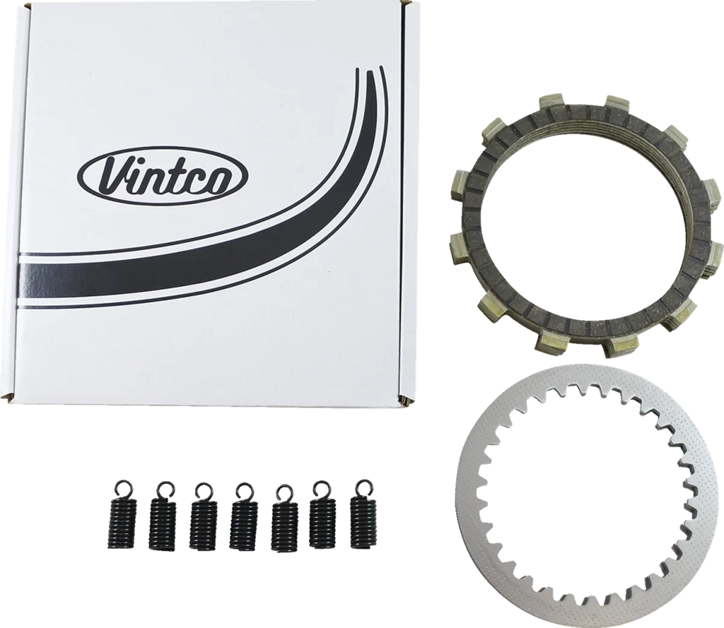 VintCo Clutch Plate Kit - RM 100/125 - Side View