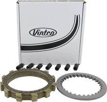 Load image into Gallery viewer, VintCo Clutch Plate Kit - RM 100/125 - Back View