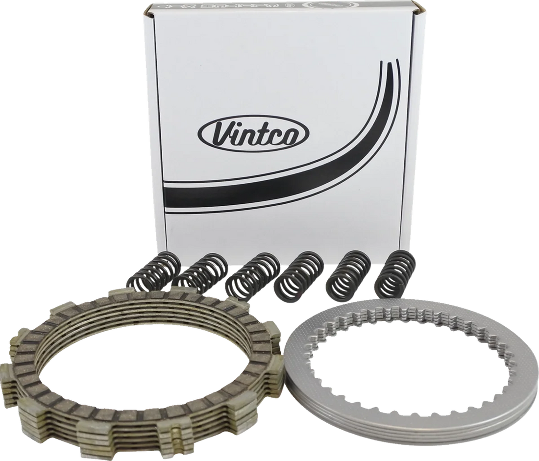 VintCo Clutch Plate Kit - RM 370/400 - Side View