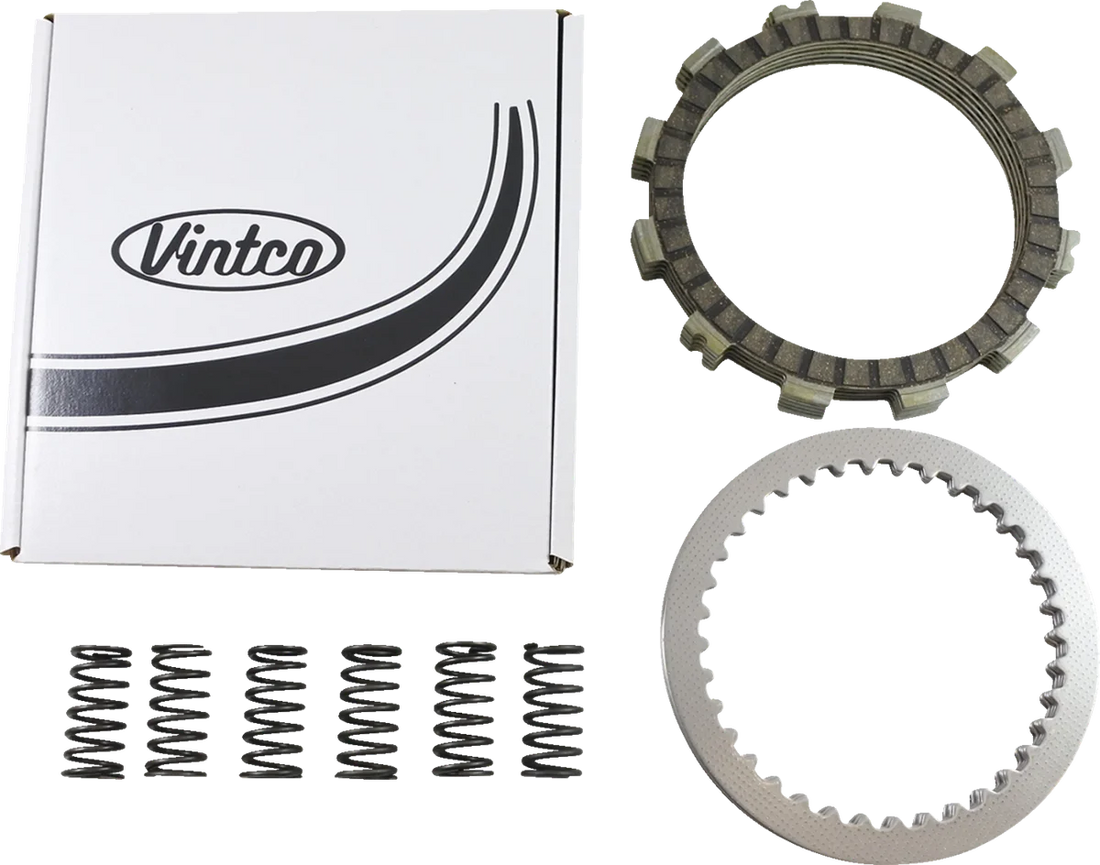 VintCo Clutch Plate Kit - RM 370/400 - Back View