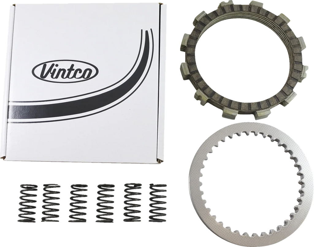VintCo Clutch Plate Kit - RM 370/400 - Back View