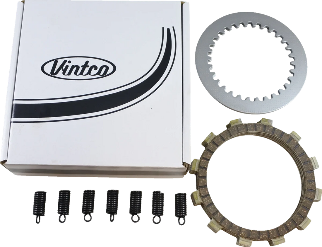 VintCo Clutch Plate Kit - Suzuki - Back View
