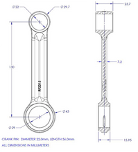 Load image into Gallery viewer, VintCo Connecting Rod Kit - Additional View 5