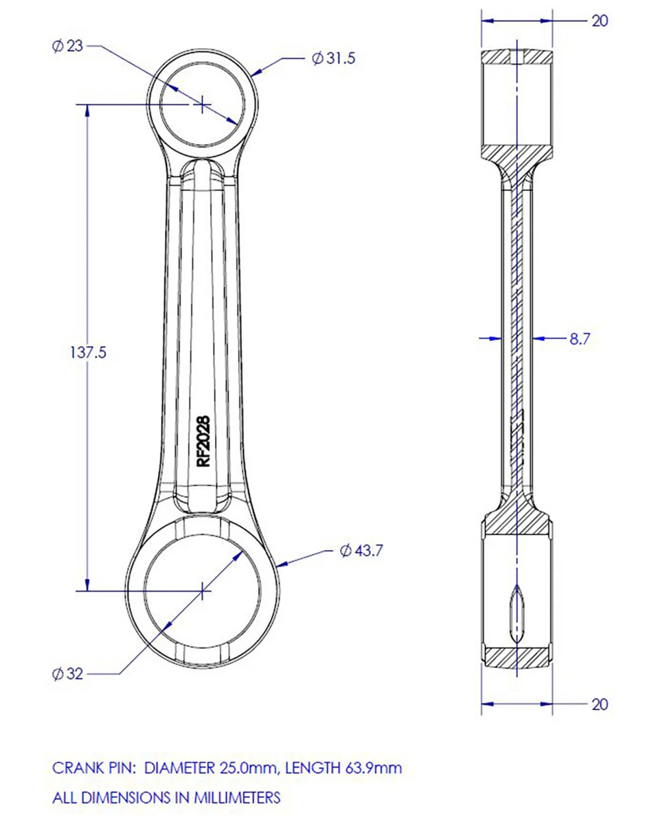 VintCo Connecting Rod Kit - Additional View 5