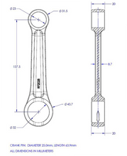 Load image into Gallery viewer, VintCo Connecting Rod Kit - Additional View 5