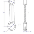 Load image into Gallery viewer, VintCo Connecting Rod Kit - Installation View