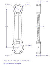 Load image into Gallery viewer, VintCo Connecting Rod Kit - Installation View