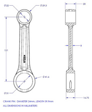 Load image into Gallery viewer, VintCo Connecting Rod Kit - Additional View 5