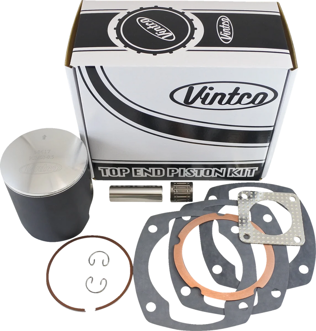 VintCo Top End Piston Kit - Side View