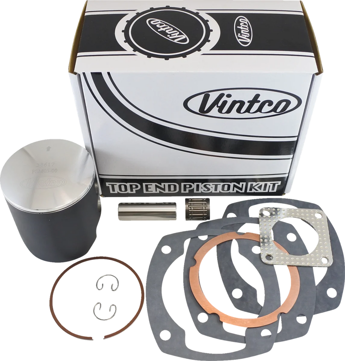 VintCo Top End Piston Kit - Side View