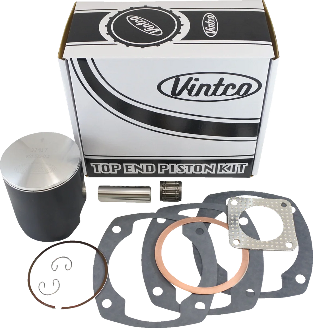 VintCo Top End Piston Kit - Side View