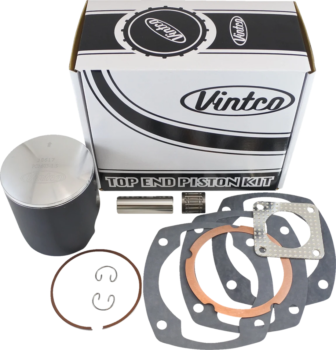VintCo Top End Piston Kit - Side View