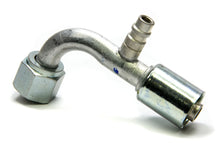 Load image into Gallery viewer, Vintage Air #10 90 Degree Barb O-Ring Fitting w/Port 35533-VUG