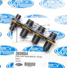 Load image into Gallery viewer, Vintage Air 4-Way In Line Bulkhead #6 and #10 O-Ring 389804