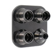 Load image into Gallery viewer, Vintage Air 4 Way Square Bulkhead #8 and #10 O-Ring 389800