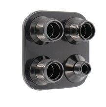 Load image into Gallery viewer, Vintage Air 4 Way Square Bulkhead #8 and #10 O-Ring 389800