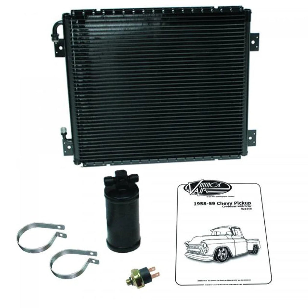 Vintage Air 58-59 Chevy P/U Condenser Kit 021558