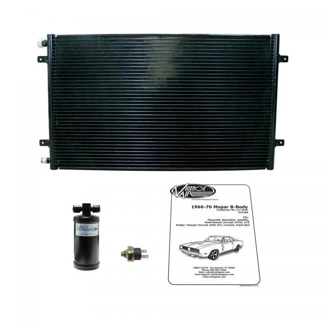 Vintage Air 66-70 Mopar B-Body Condenser w/Drier 051066