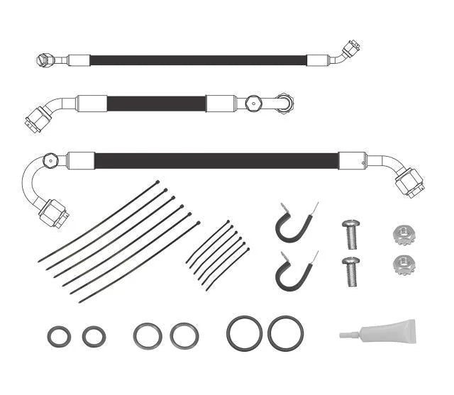 Vintage Air Standard Hose Kit 1969 Camaro 521292