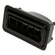 Load image into Gallery viewer, Vintage Air Streamline Louver 4in x 1.75in Black 490621