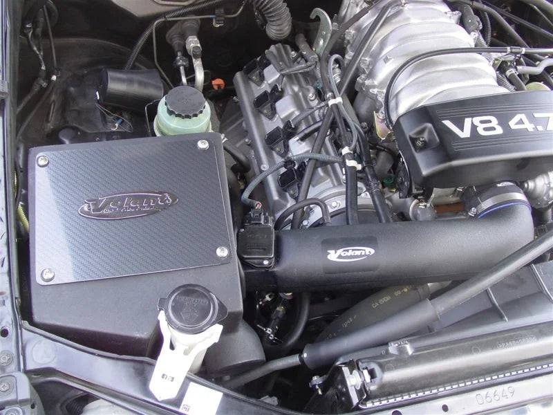 Volant 01-04 Toyota Sequoia 4.7 V8 Pro5 Closed Box Air Intake System - Side View