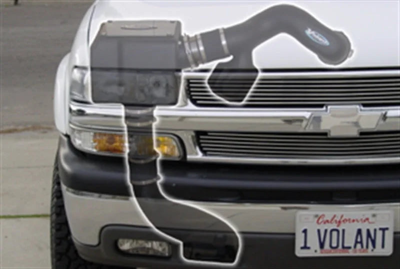 Volant 02-06 Cadillac Escalade 6.0 V8 Air Intake Scoop - Side View