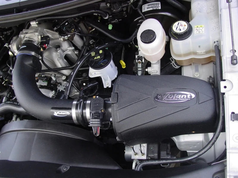Volant 03-04 Ford Expedition 5.4 V8 PowerCore Closed Box Air Intake System - Side View