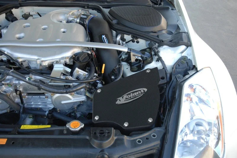 Volant 03-06 Nissan 350Z 3.5 V6 Pro5 Closed Box Air Intake System - Side View