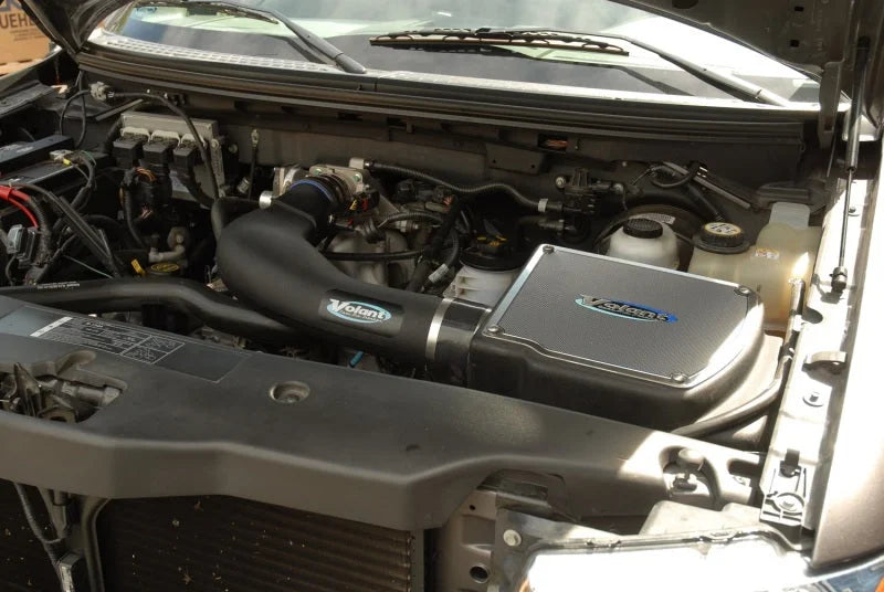 Volant 04-05 Ford F-150 4.6 V8 Pro5 Closed Box Air Intake System - Side View