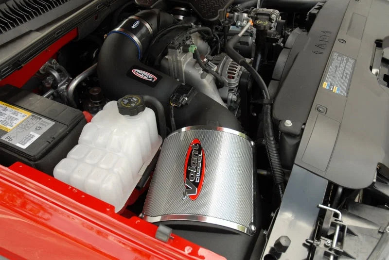 Volant 05-07 Chevy Silverado | GMC Sierra 2500/3500 HD 6.6L V8 PowerCore Cold Air Intake - Side View