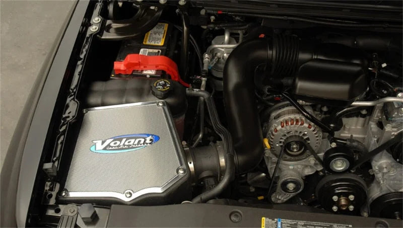 Volant 07-08 Chevrolet Silverado / GMC Sierra 1500 4.3L V6 Pro5 Closed Box Air Intake System - Side View