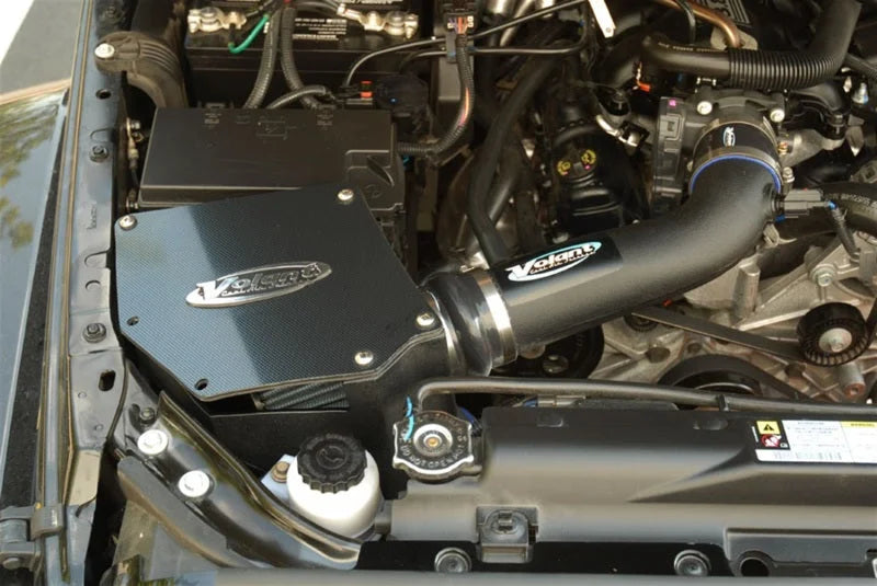 Volant 07-11 Jeep Wrangler 3.8L V6 Pro5 Closed Box Air Intake System - Side View