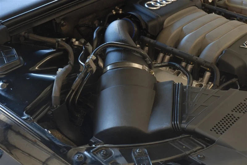 Volant 08-09 Audi A5 3.2 V6 PowerCore Closed Box Air Intake System - Side View