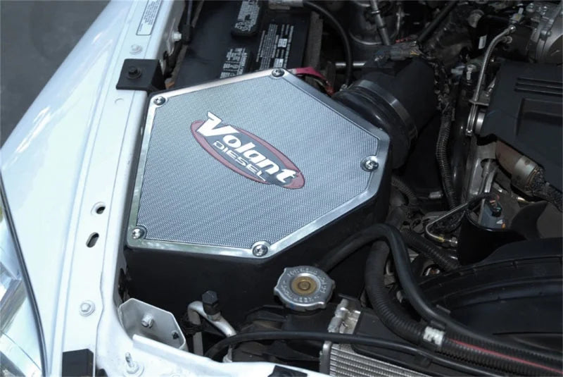 Volant 08-09 Dodge Ram 2500 6.7 L6 Primo Closed Box Air Intake System - Side View