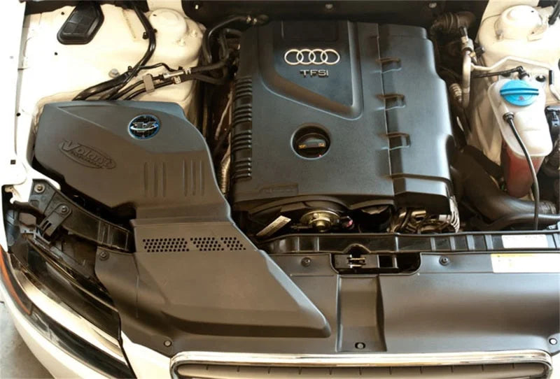 Volant 09-13 Audi A4 2.0T / 11-13 A5 2.0T Powercore Closed Box Air Intake System - Side View
