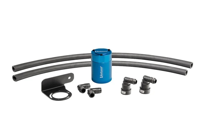 Volant 11-25 Ford F-150 3.5L Turbo Auto 3oz Aluminum Oil Catch Can w/Mounting Bracket - Blue