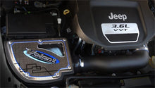 Load image into Gallery viewer, Volant 12-18 Jeep Wrangler 3.6L V6 PowerCore Closed Box Air Intake System - Installation View