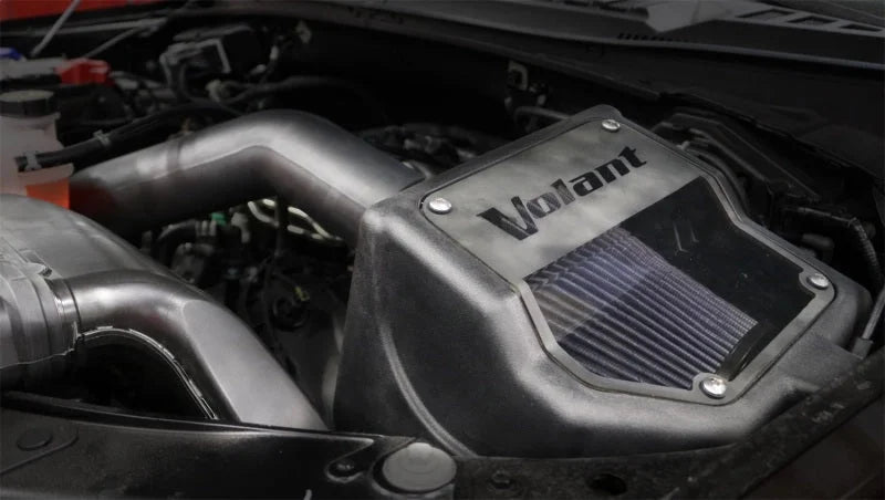 Volant 15-20 Ford F-150 5.0L V8 Pro-5 Closed Box Air Intake System - Side View